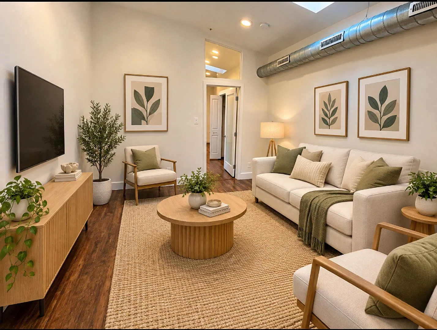 Bright Old City Living | 1BR with Skylight, Galley Kitchen & In-Unit Laundry — Photo 1