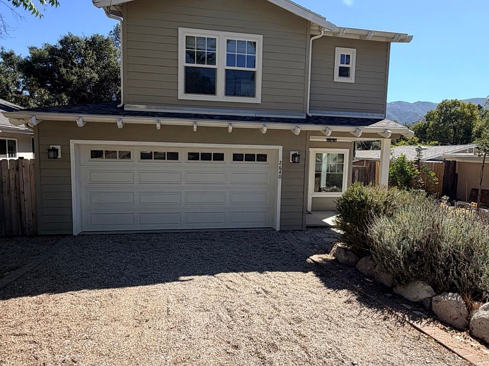 Private driveway and 2-car garage with direct access!