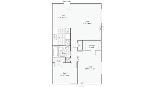 Floor plan Findlay