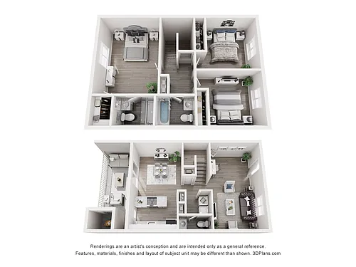 Floor plan 3X2 TH