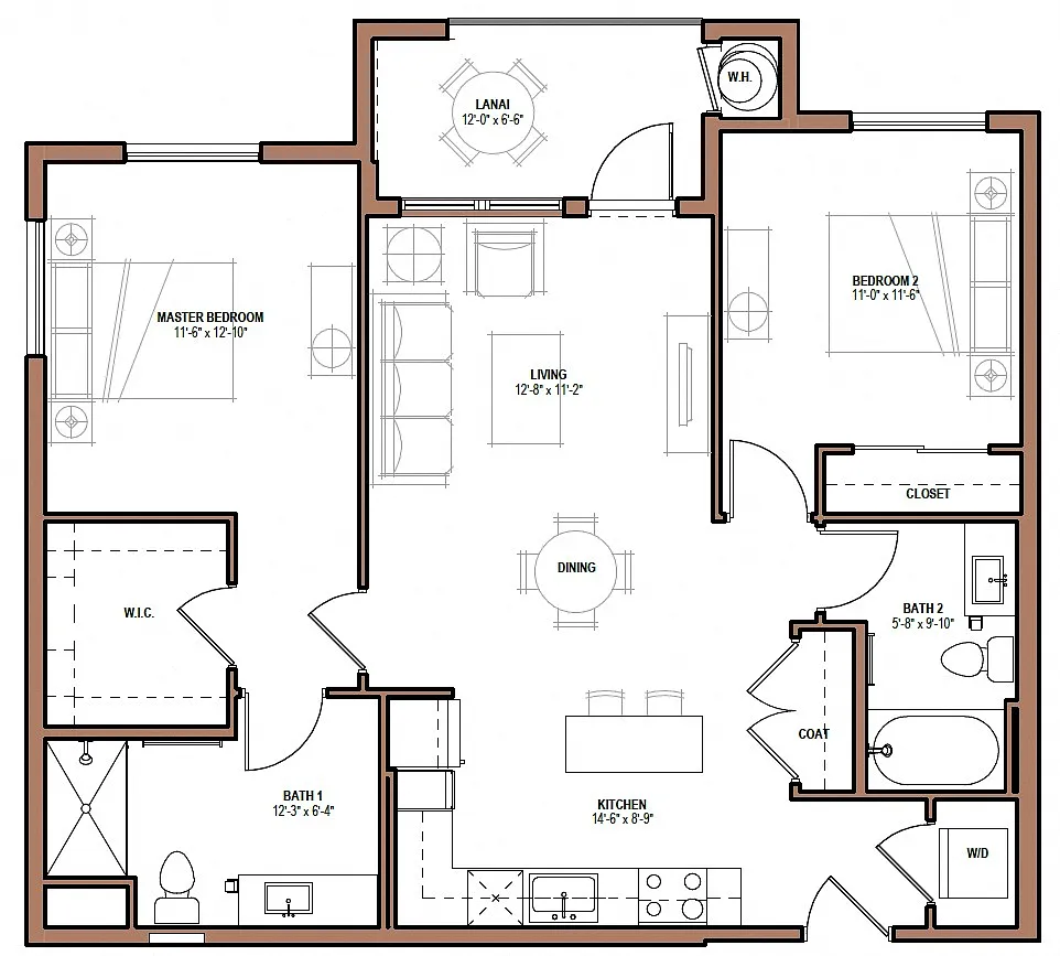 Floor plan B20C
