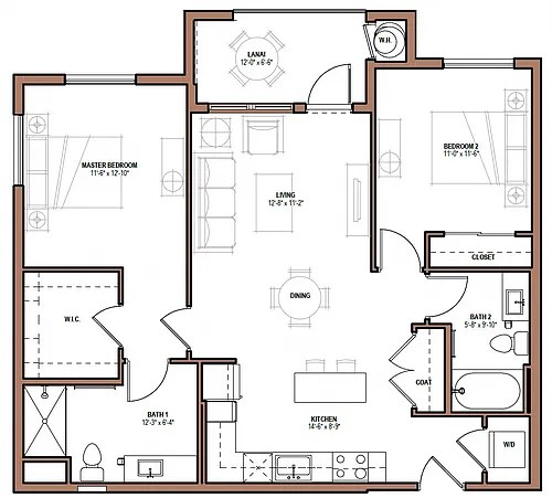 Floor plan B20C