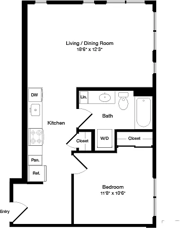 Floor plan A4 East