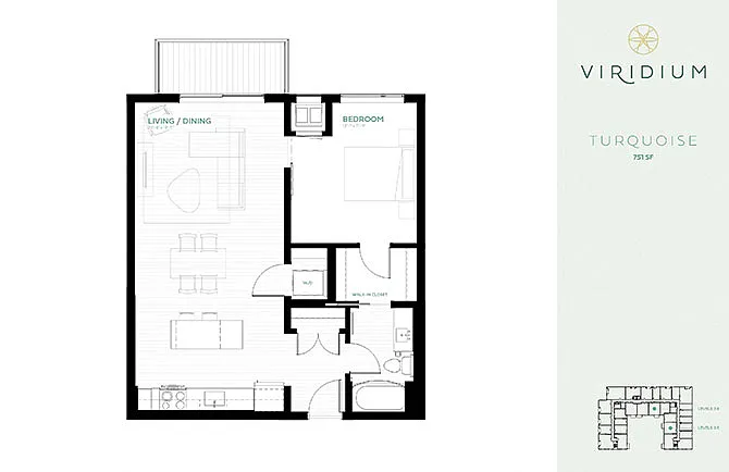 Floor plan Turquoise