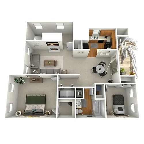Floor plan Dunmore Classic