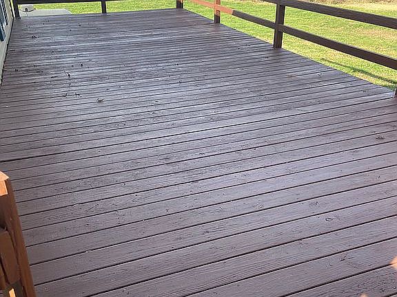 Large deck