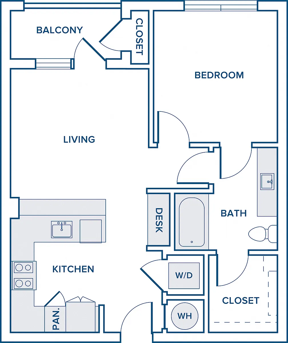 Floor plan A01