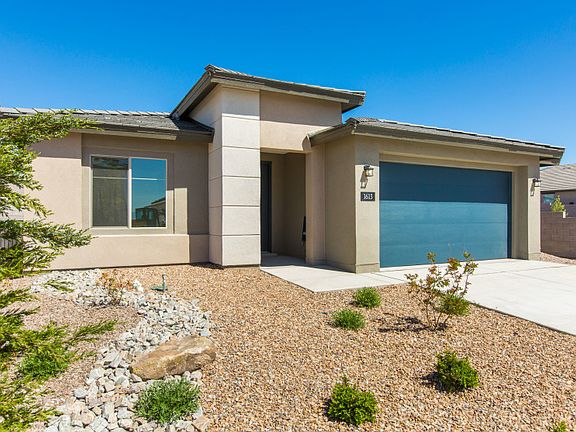 Covered front entry.