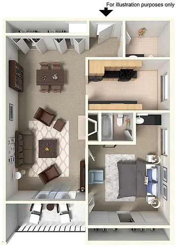 Floor plan Peak
