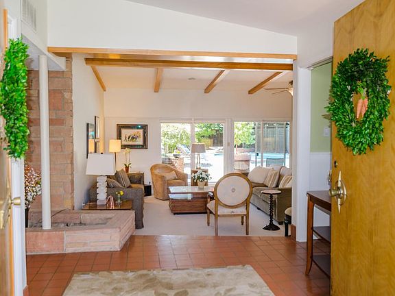 Double door entry to home