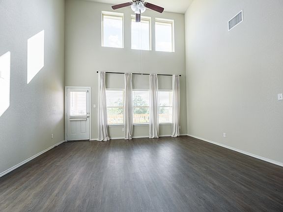 Tiled flooring downstairs.