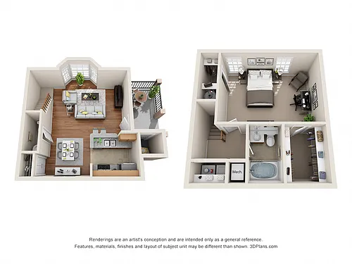 Floor plan The Leighton