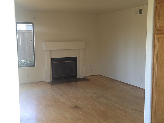 Family room of kitchen with new flooring