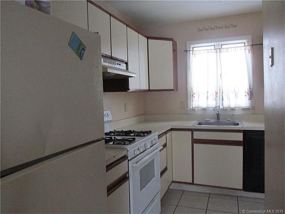 Kitchen with tile floor