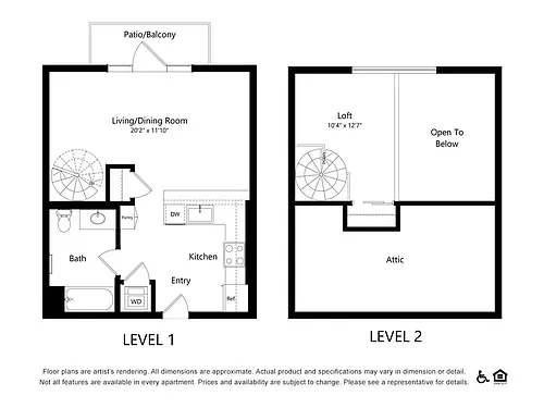 Floor plan M-S2L1