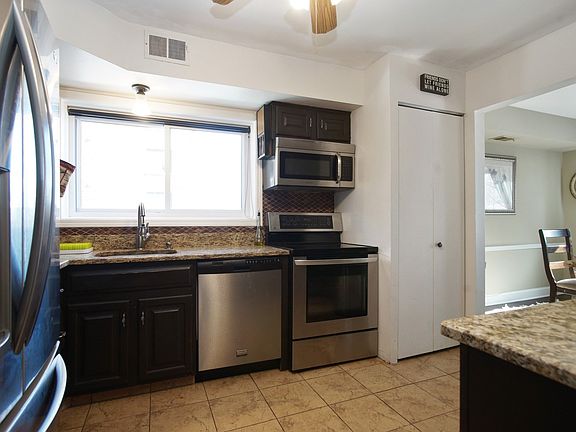 Granite counter tops and stainless steal appliances (2 years old)