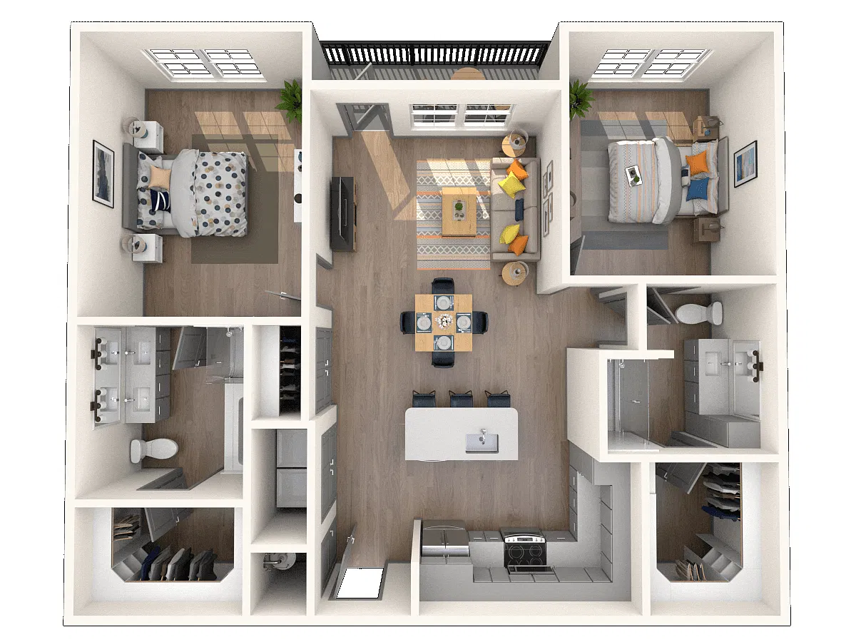 Floor plan B2
