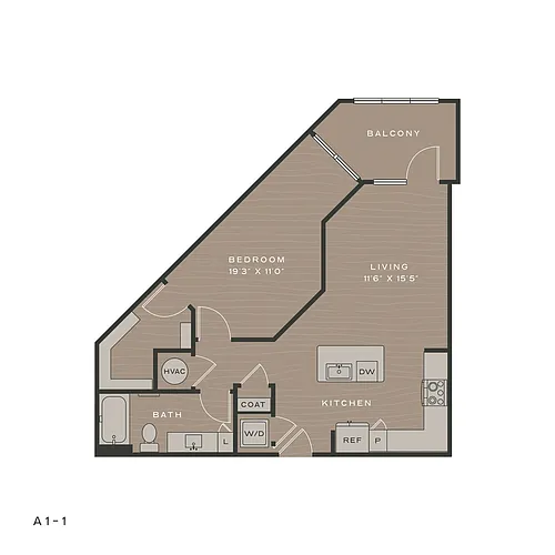 Floor plan A1-1