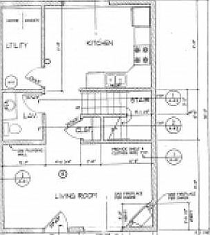 Part of the floor plan