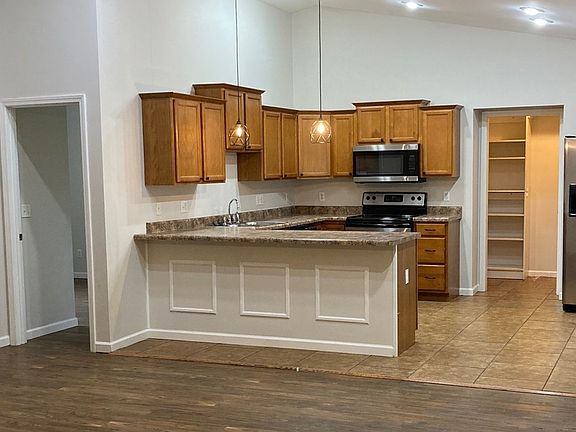 Kitchen (view from LR with open pantry door)