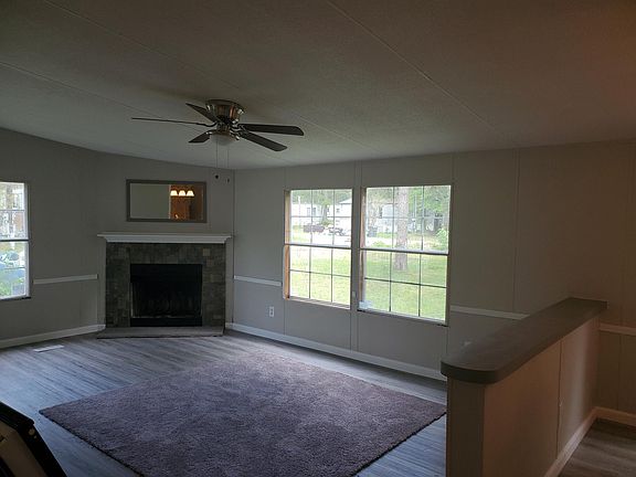 Family room leads to screened porch