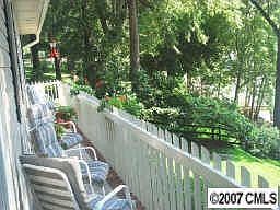 veranda facing water