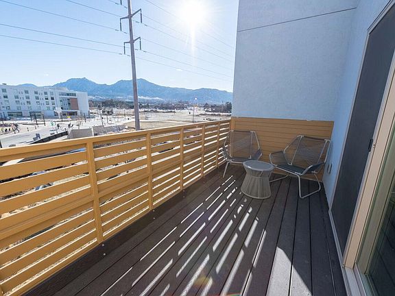 Deck with Flatiron Views