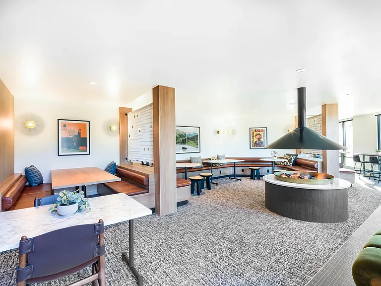 Discover the heart of community at Modera Beaverton in our expansive clubroom