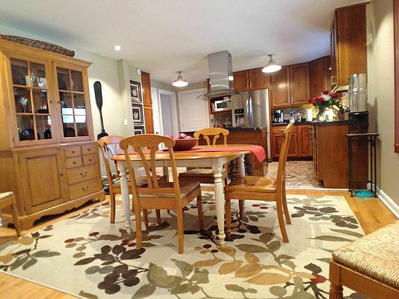 Open concept kitchen