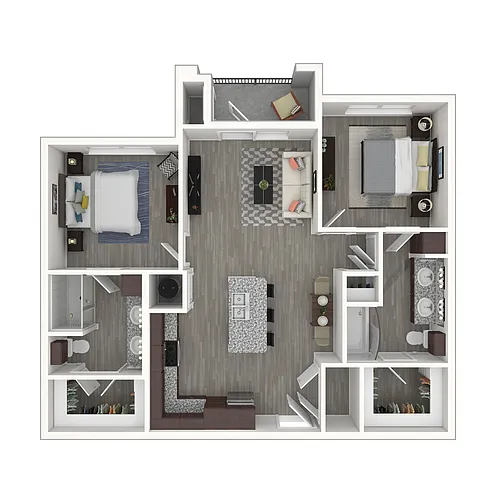Floor plan B1