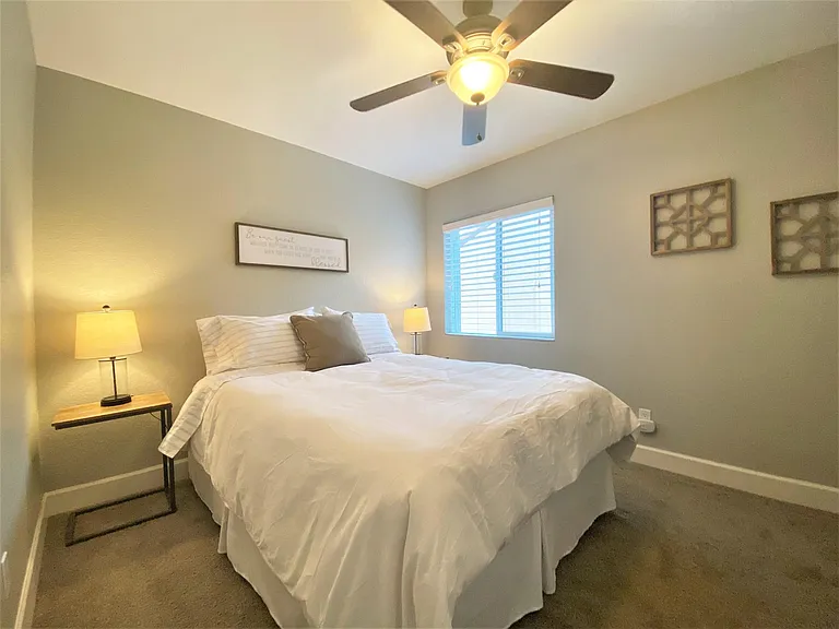 Main Floor Bedroom with Queen Bed