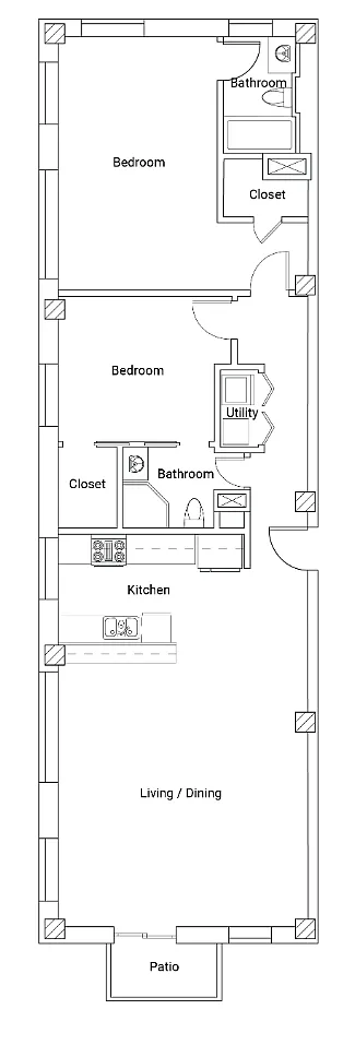 Floor plan Roanoke