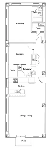 Floor plan Roanoke