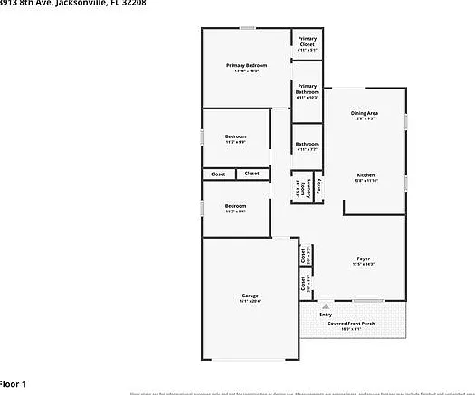 3 bed, 2.0 bath, 1335 sqft, $1,595 — Photo 2