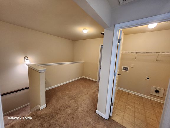 Washer Dryer and stairs to 2nd floor