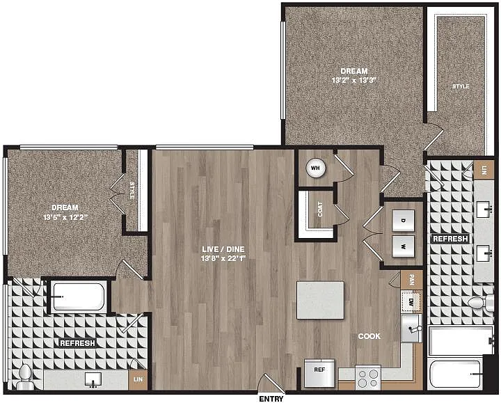 Floor plan B4