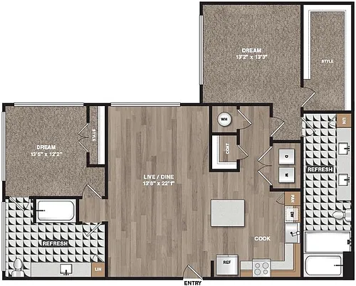 Floor plan B4