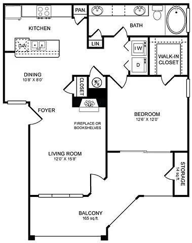 Floor plan A4.1 Renovated