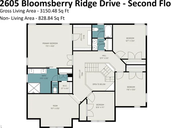 2605 Bloomsberry Ridge Dr, Fuquay Varina, NC 27526