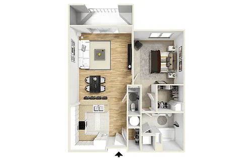 Floor plan Flagstone FB