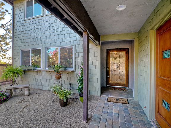 Leaded glass entry door