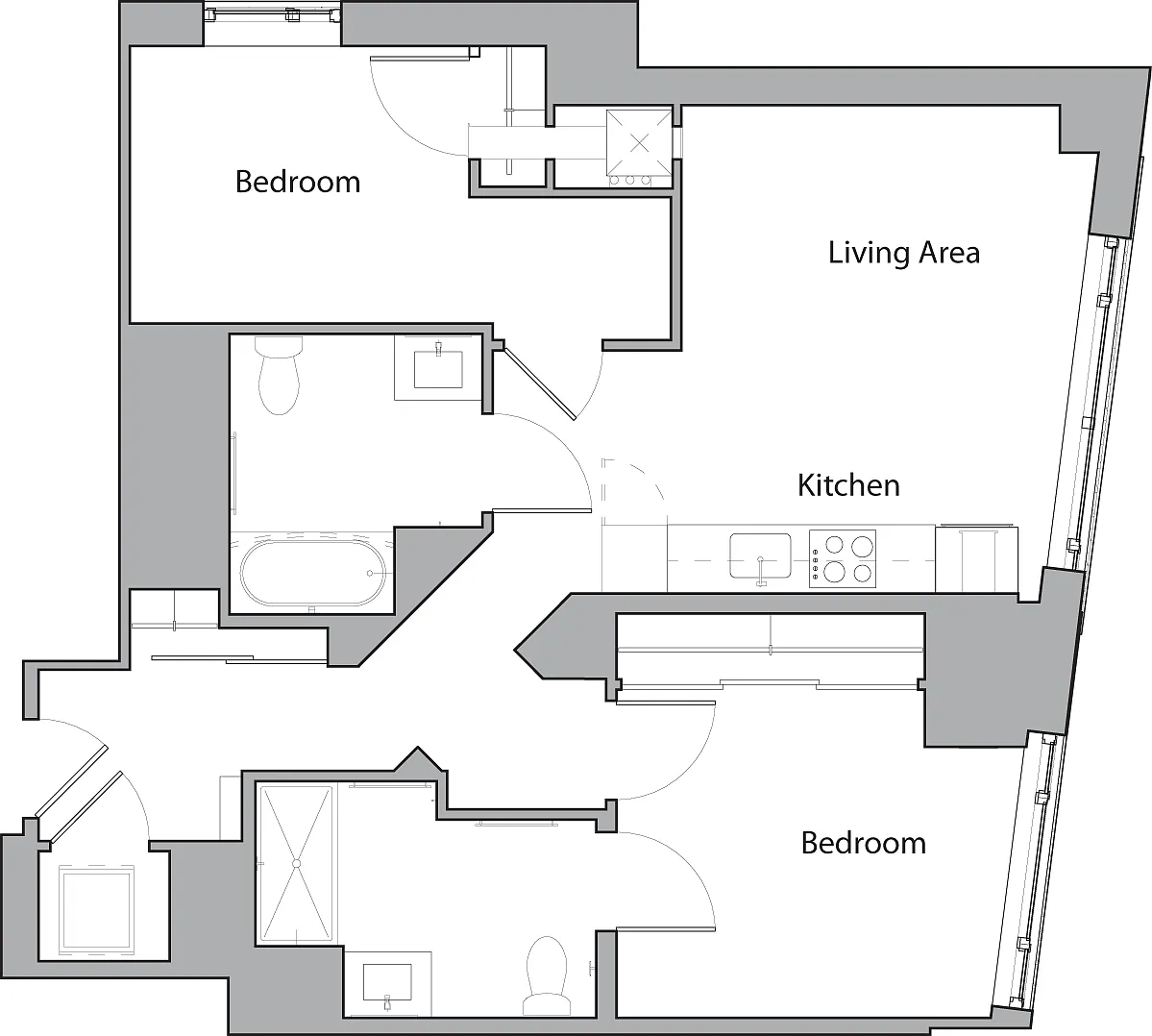 Floor plan A - Group 2A