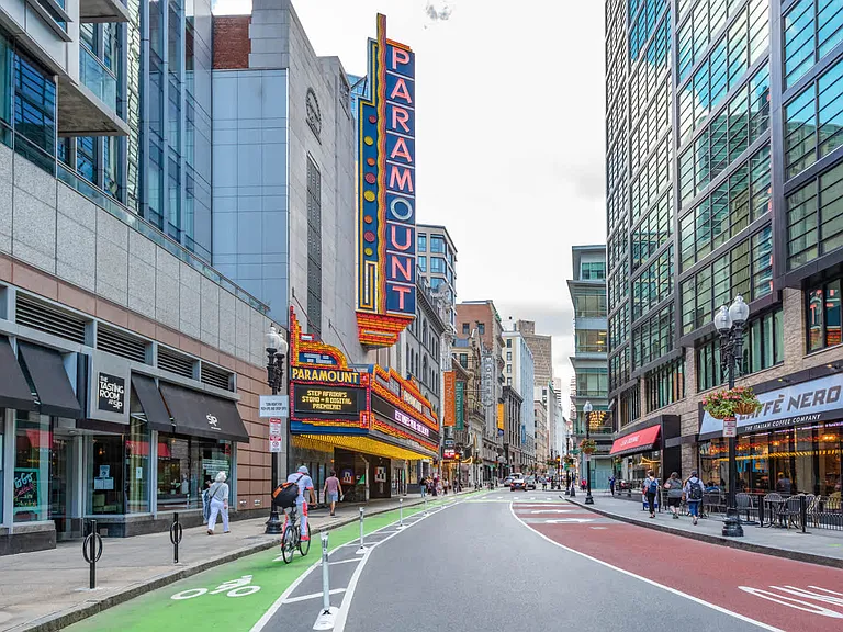 Explore the retailers and restaurants along Washington Street.