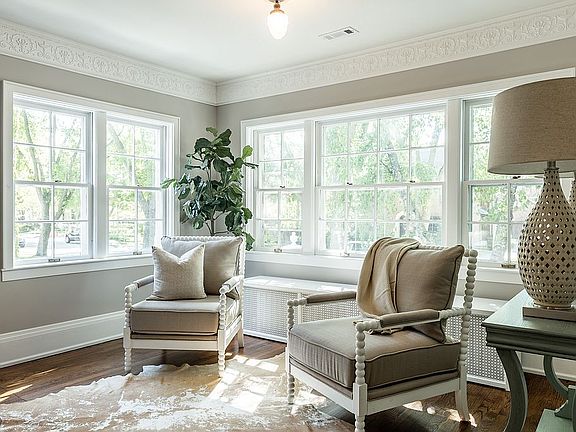 Windows and sunshine.