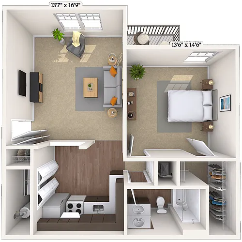 Floor plan The Magnolia