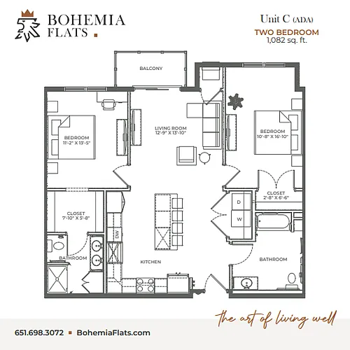 Floor plan C