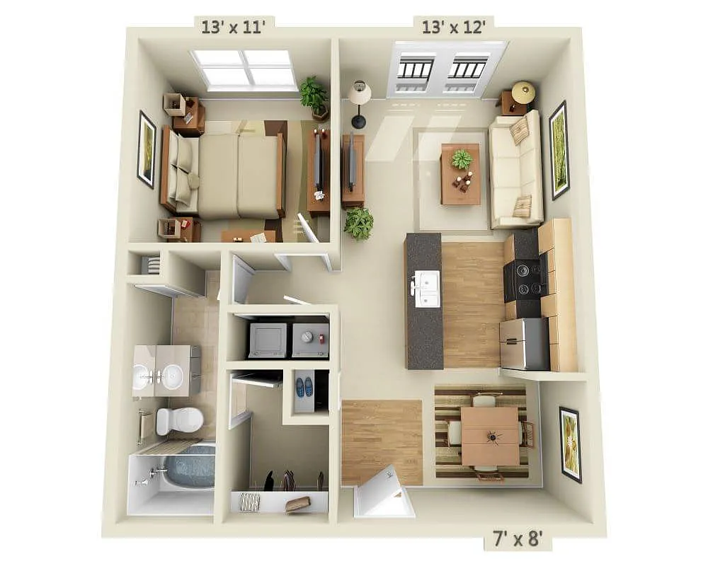 Floor plan Lakeside - Naples