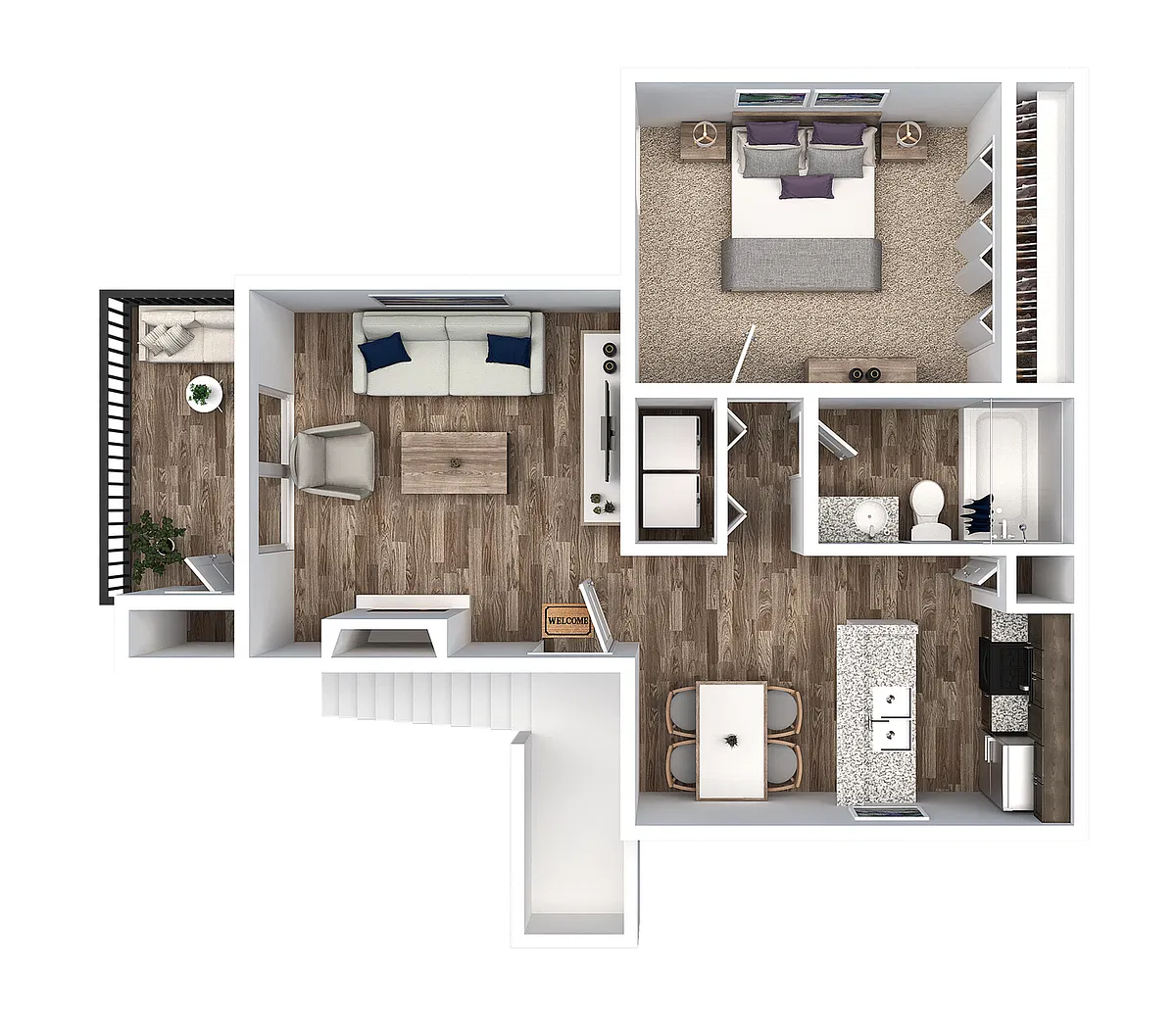 Floor plan The Burch