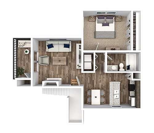 Floor plan The Burch