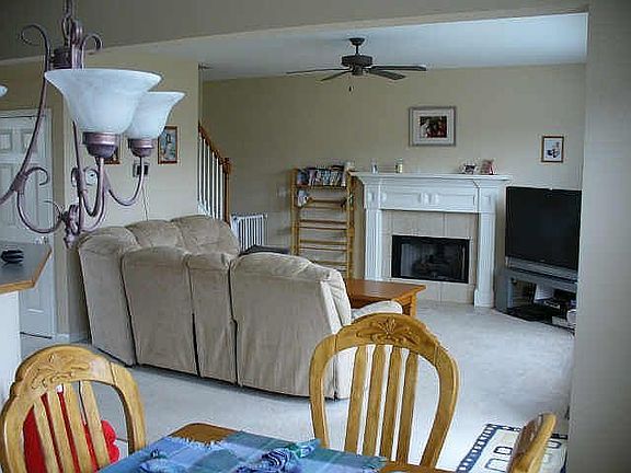 Family Room from Eat-In Kitchen